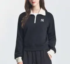 MLB KOREA Half Zip Up Sweatshirtハーフジップ